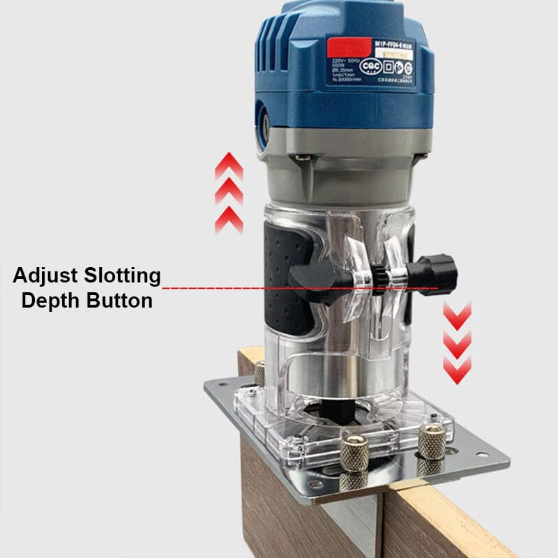 Wood Router Slotting Locator