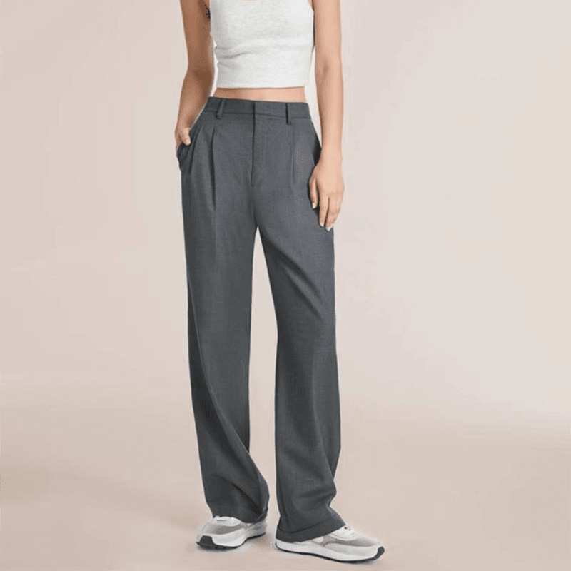 🎁HOT Sale 51% OFF 🌹Fashionable Commuter Drape Slimming High-Waisted Wide Leg Pants