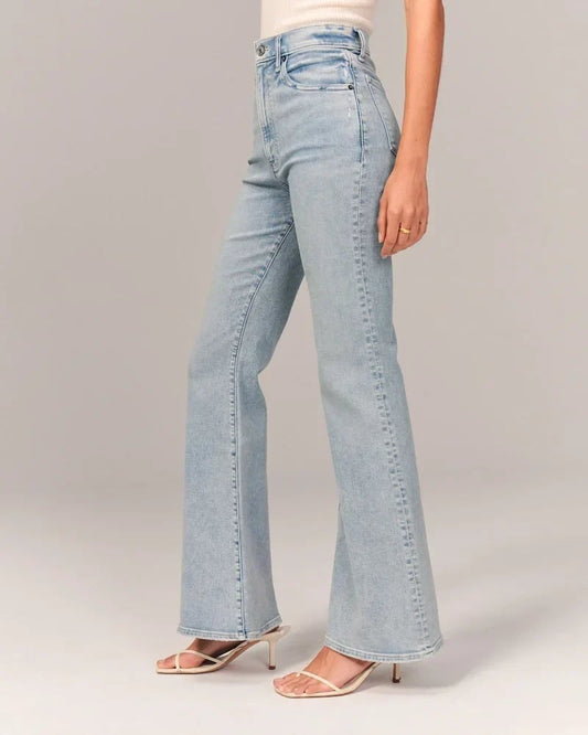 ⭐Women's  Summer⭐ Ultra High Rise Stretch Flare Jean