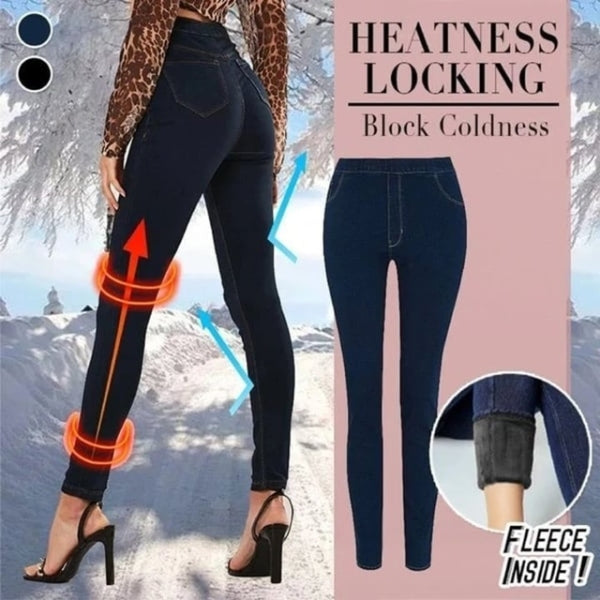 🔥LAST DAY 80% OFF🔥 Denim Leggings – Thermal Fleece Denim Jeggings