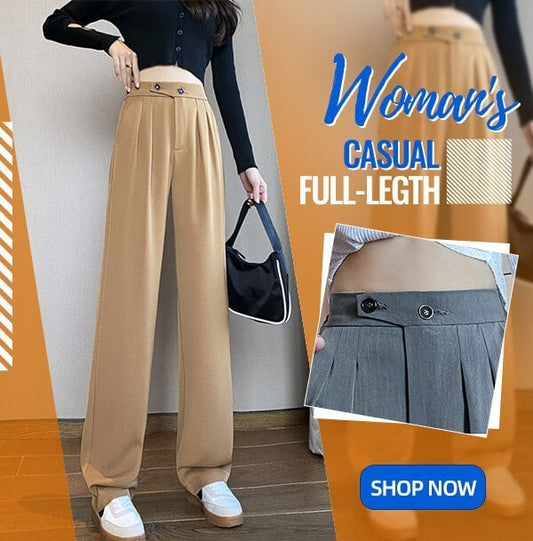 Women's casual full-length pants ✨ New season limited time 50% off ✨