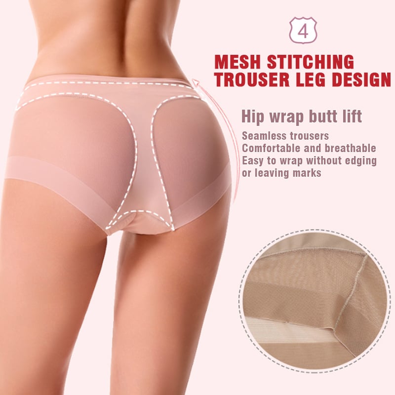 🎉Buy 1 get 3 free (4pcs)💥 High Waist Ice Silk Seamless Body Shaping Panties