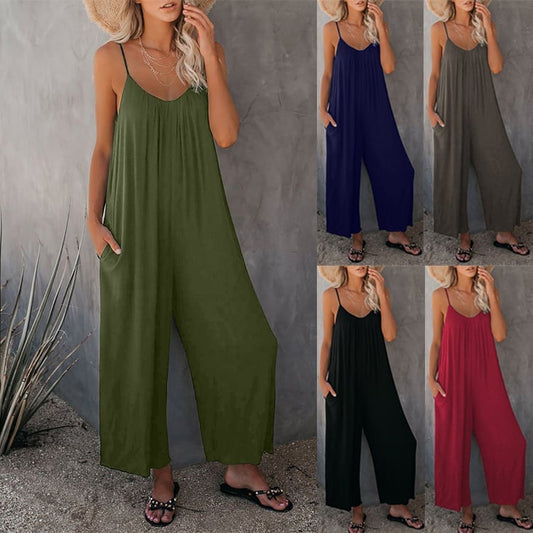 🔥Hot Sale 51% off 🔥Ultimate Flowy Jumpsuit with Pockets