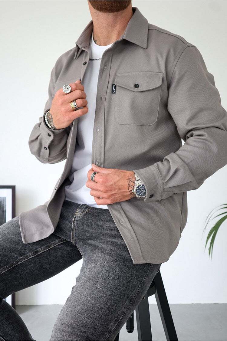 🔥 Last Day 52% OFF🔥 Button Down Shirt Jacket