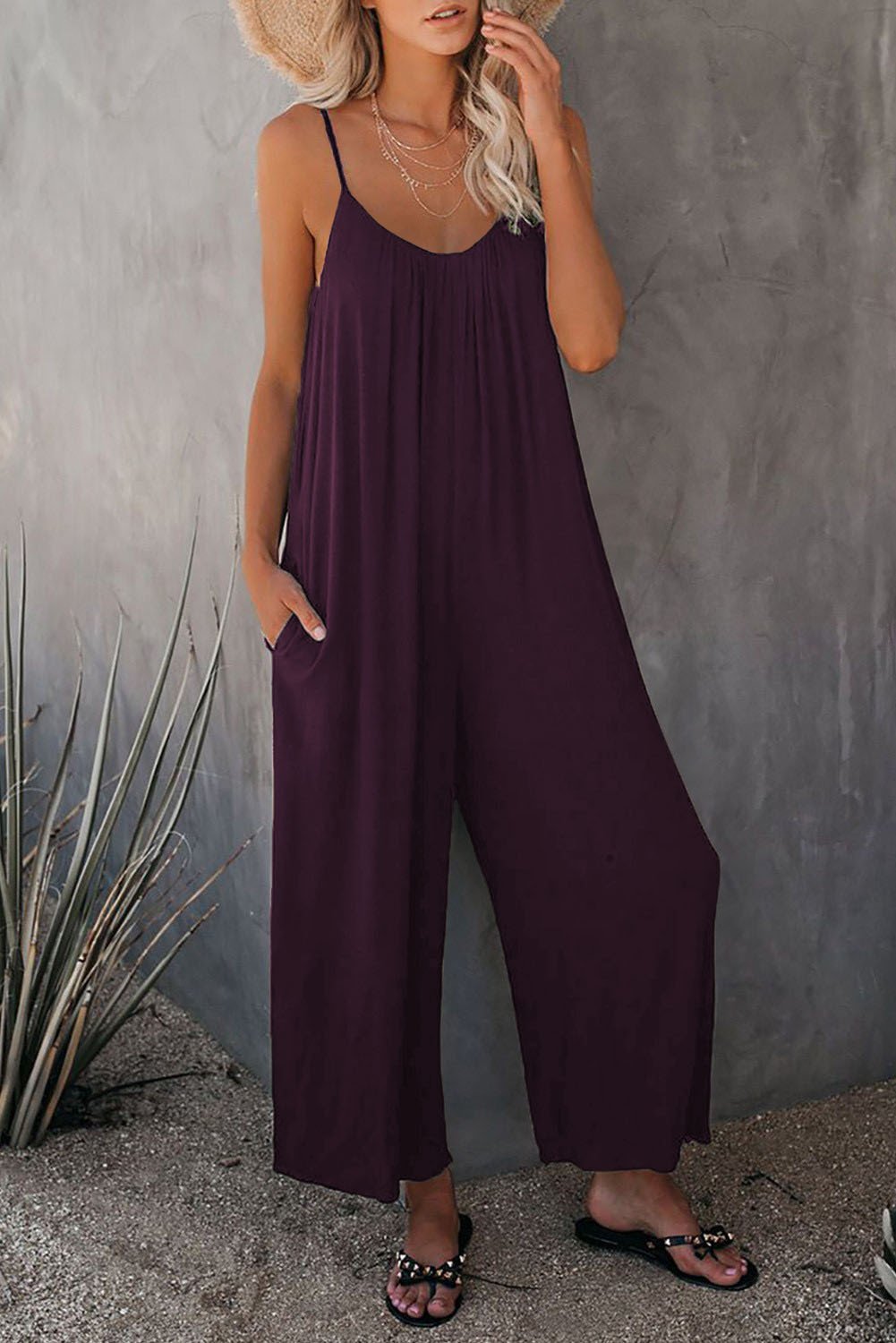 🔥Hot Sale 51% off 🔥Ultimate Flowy Jumpsuit with Pockets