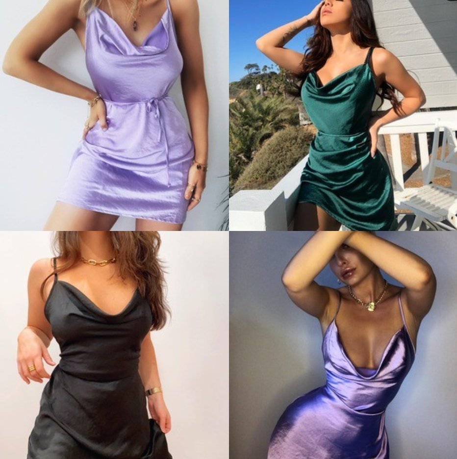 Summer Hot Sale Now-49% OFF🔥 SLIP DRESS IN SATIN