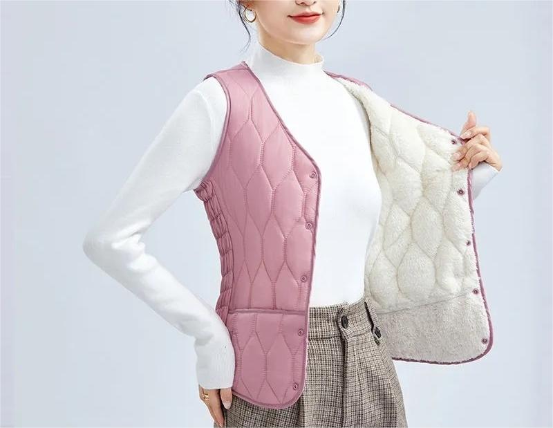 🔥Winter Hot Sale🔥New Sleeveless Thickened Vest(Free Shipping)