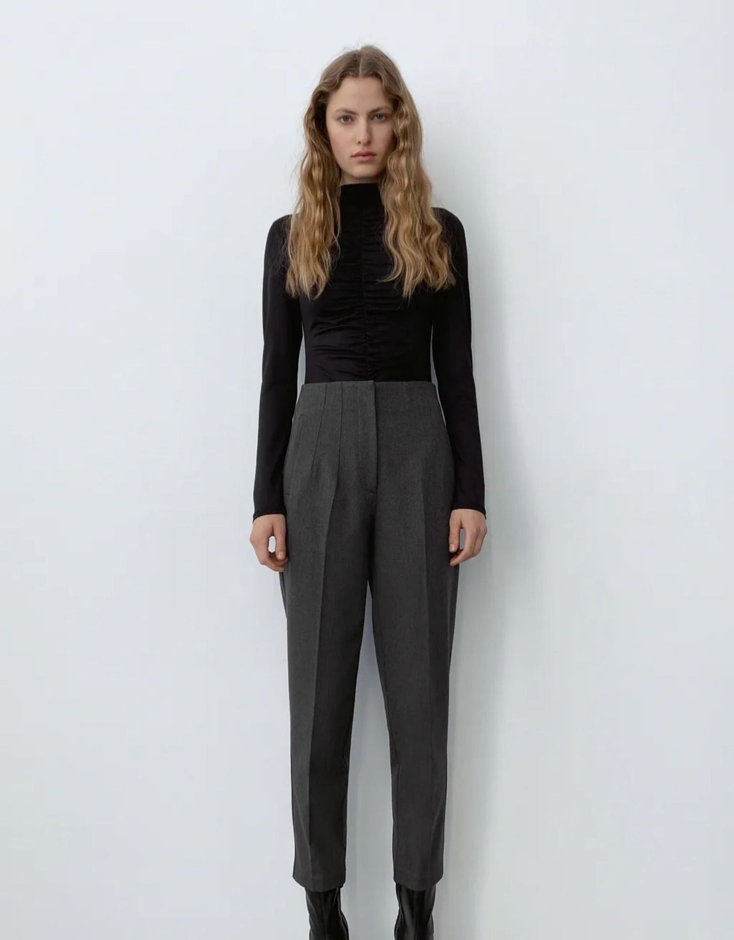 🔥Last Day 51% OFF🔥Tailored Pleat High Waist Pants