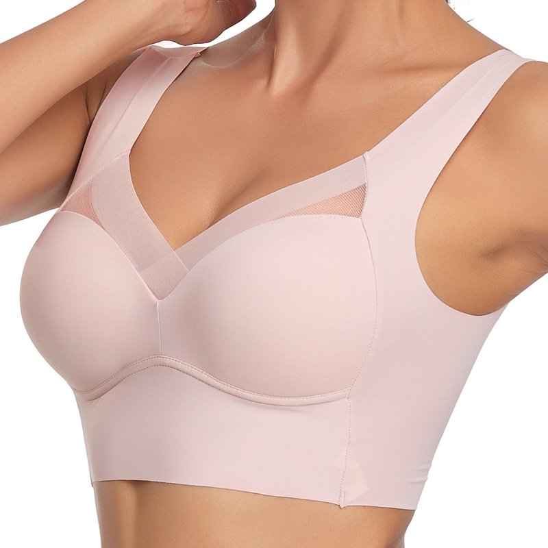 Sexy push-up wireless bra