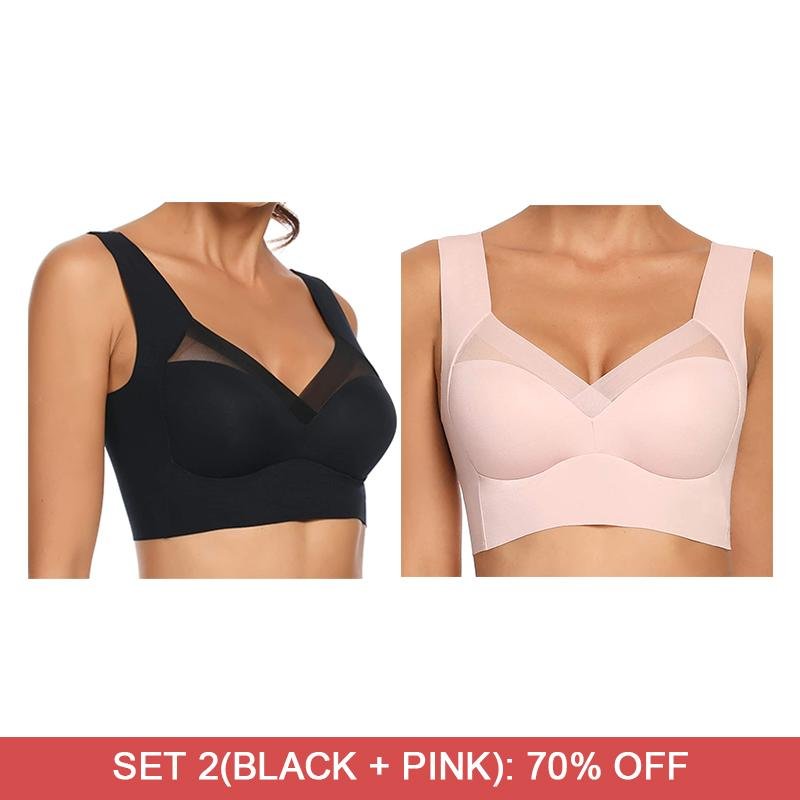 Sexy push-up wireless bra