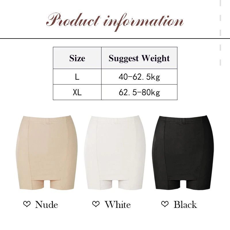 💥 Buy 1 get 2 💥 (3PCS) - double front crotch ice silk safety shorts