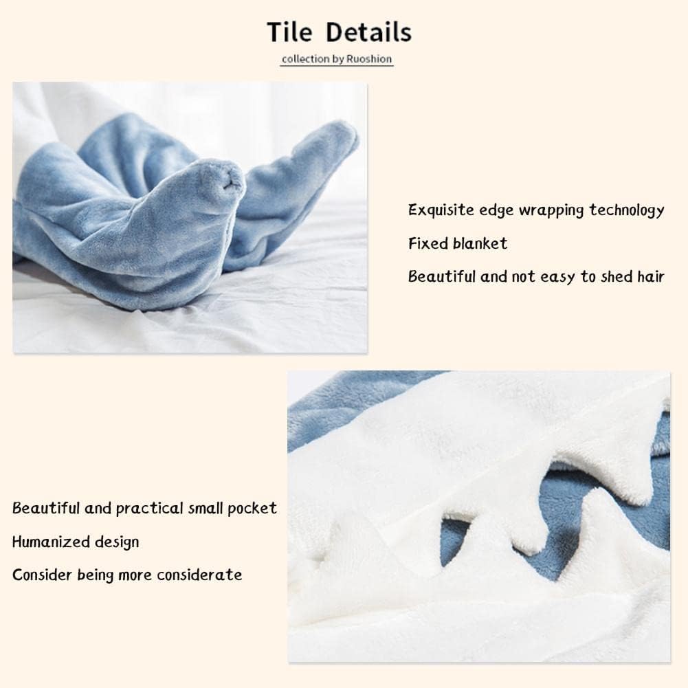 🎇best gift 50% OFF 🐬 Shark Blanket Flannel Loungewear