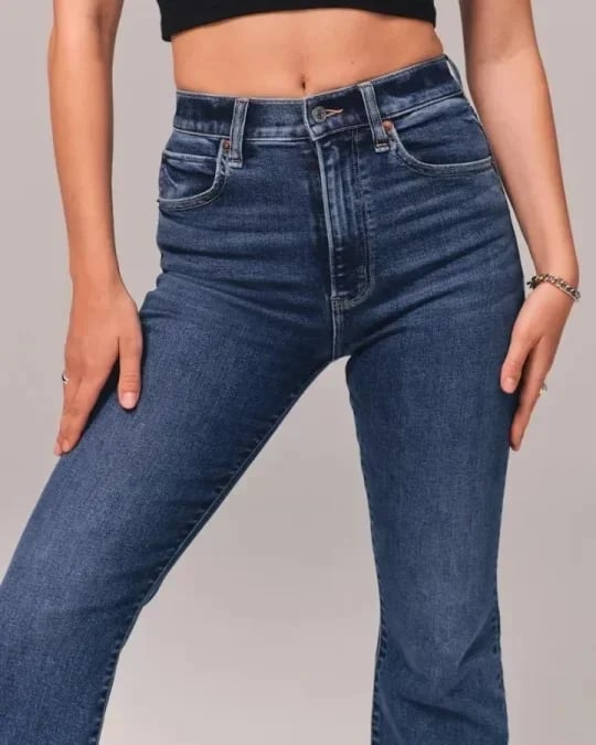 ⭐Women's  Summer⭐ Ultra High Rise Stretch Flare Jean