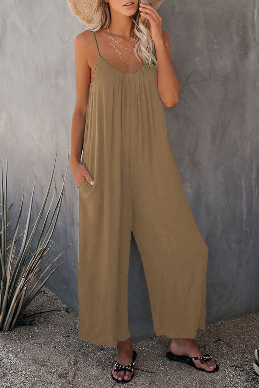 🔥Hot Sale 51% off 🔥Ultimate Flowy Jumpsuit with Pockets