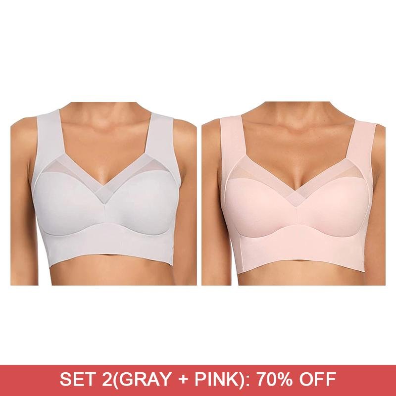 Sexy push-up wireless bra