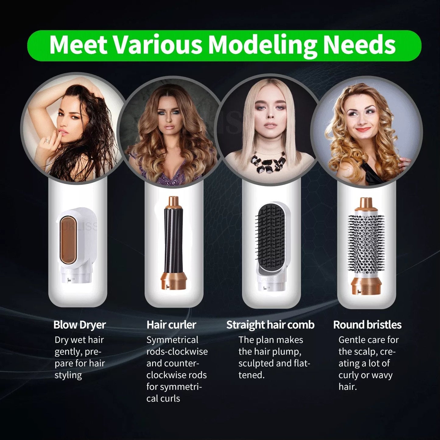 🔥LIMITED TIME OFFER 73% OFF ❤️ - NEW 5-in-1 Professional Styler