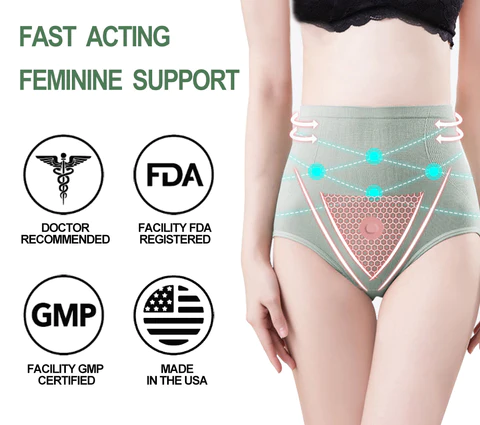 New women's graphene seamless high-waisted antibacterial shaping panties