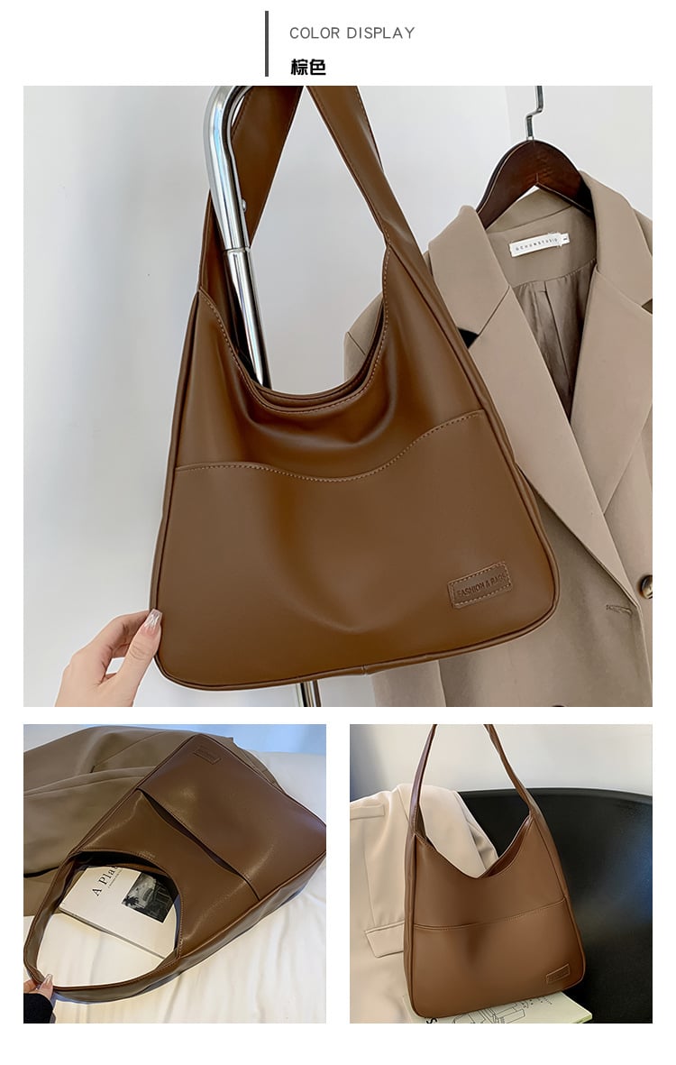 🔥Last Day Promotion 49% OFF🔥 Simple PU leather tote bag