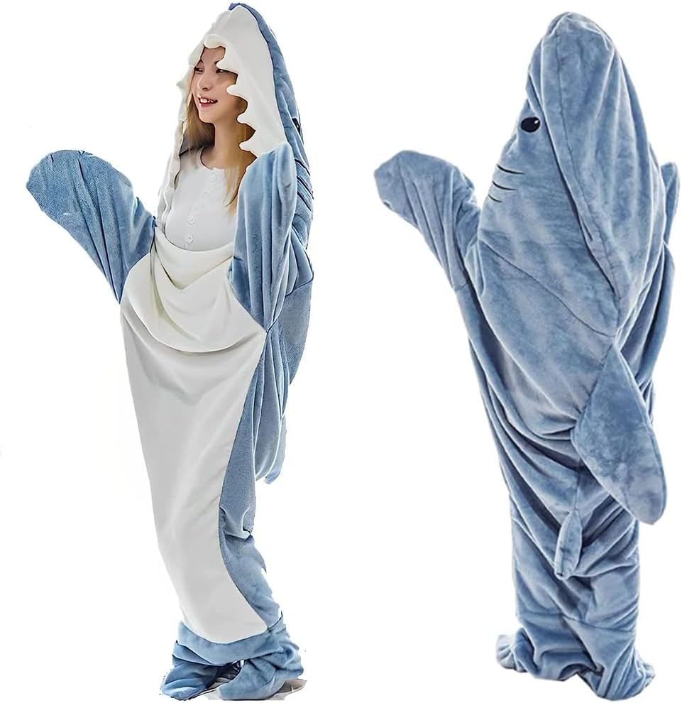 🎇best gift 50% OFF 🐬 Shark Blanket Flannel Loungewear