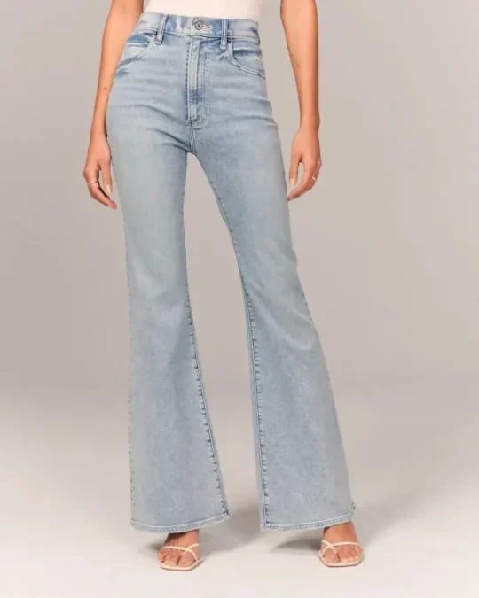 ⭐Women's  Summer⭐ Ultra High Rise Stretch Flare Jean