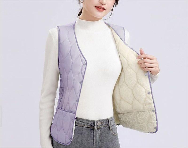 🔥Winter Hot Sale🔥New Sleeveless Thickened Vest(Free Shipping)