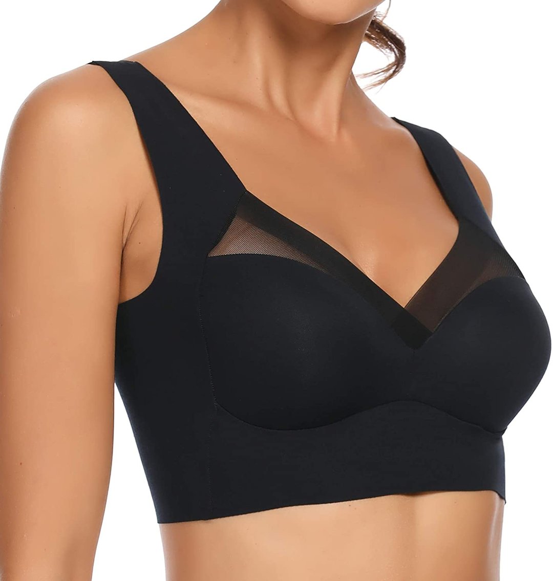 Sexy push-up wireless bra