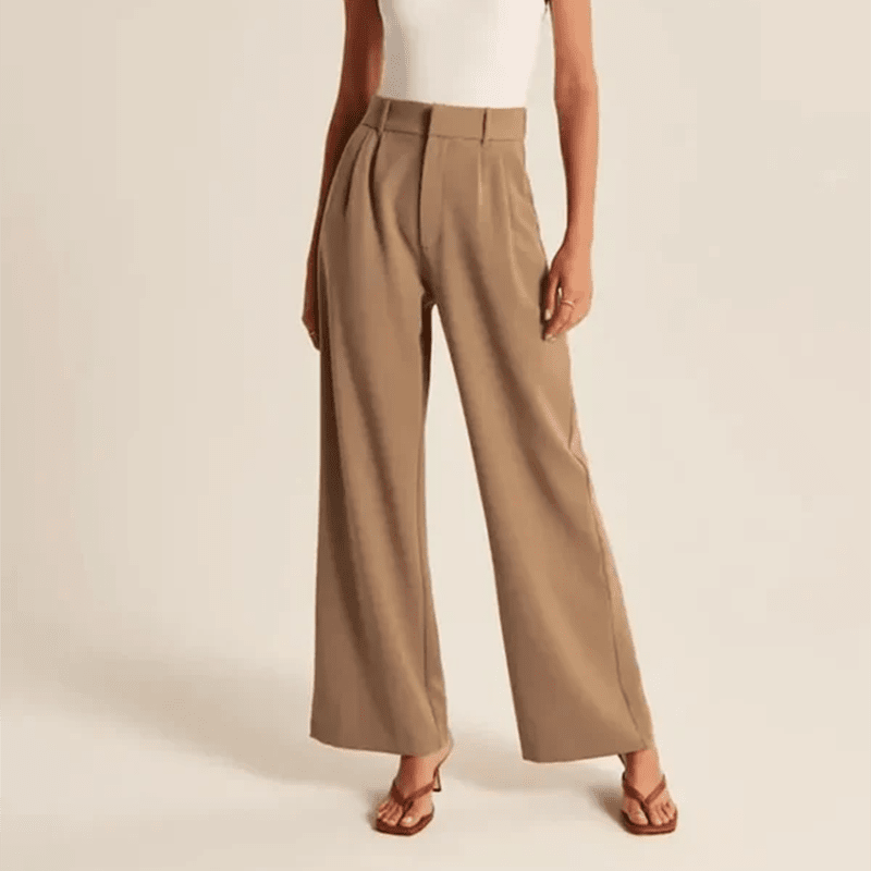 🎁HOT Sale 51% OFF 🌹Fashionable Commuter Drape Slimming High-Waisted Wide Leg Pants