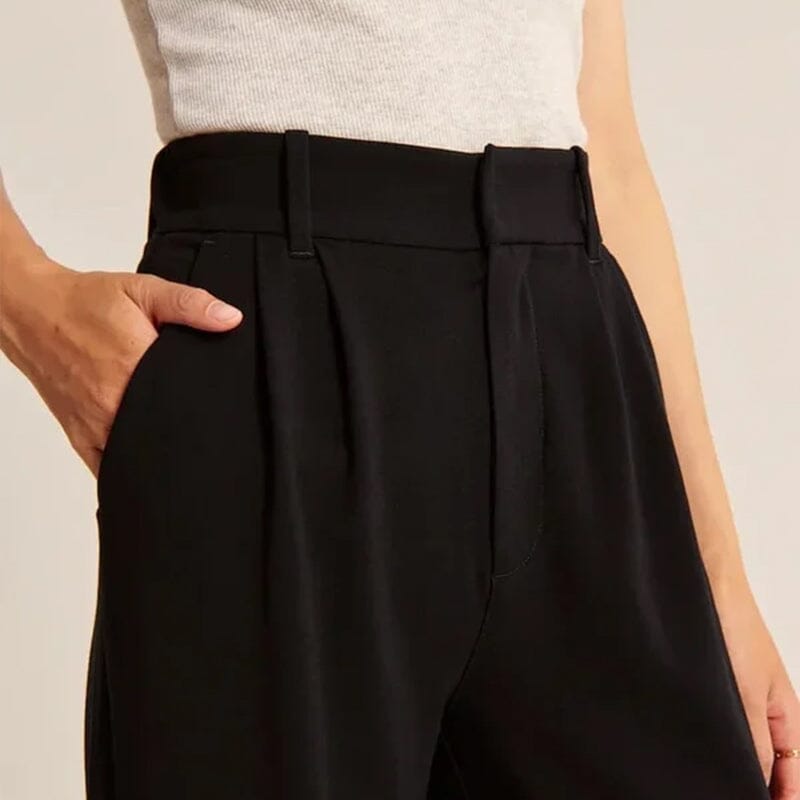 🎁HOT Sale 51% OFF 🌹Fashionable Commuter Drape Slimming High-Waisted Wide Leg Pants