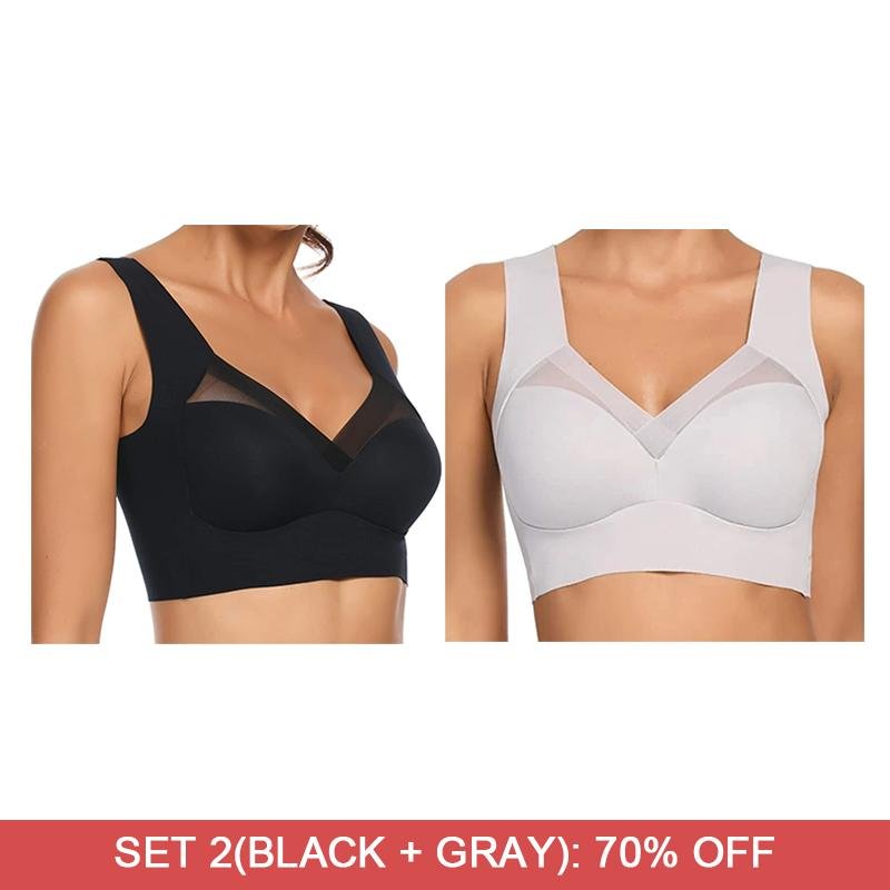 Sexy push-up wireless bra