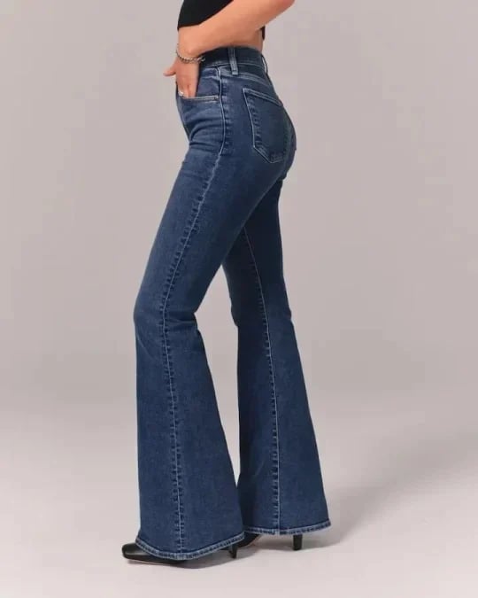 ⭐Women's  Summer⭐ Ultra High Rise Stretch Flare Jean