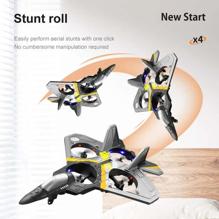 (🎄2024 CHRISTMAS SALE - 70% OFF🎁) V17 Jet Fighter Stunt RC Airplane ✈️