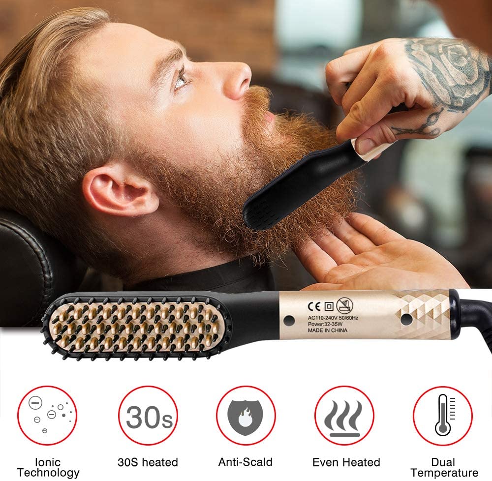 🔥Sale 49% OFF🎁PROFESSIONAL BEARD STRAIGHTENING COMB 2.0