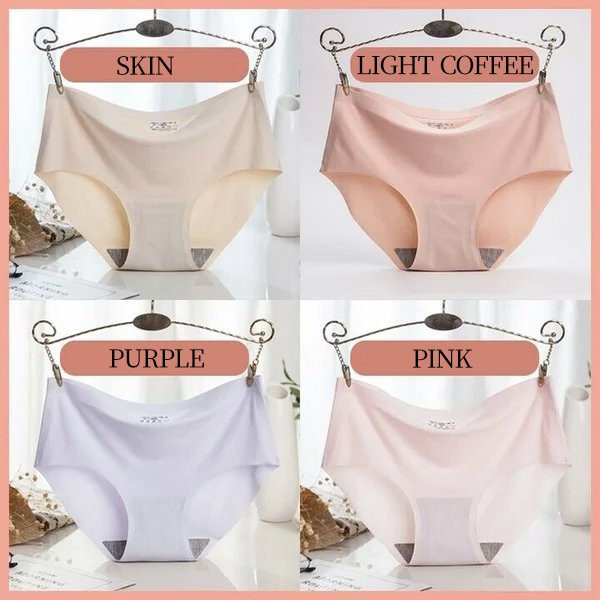 💥Buy 1 get 2 free 💥(3PCS)🔥Ladies ice silk panties