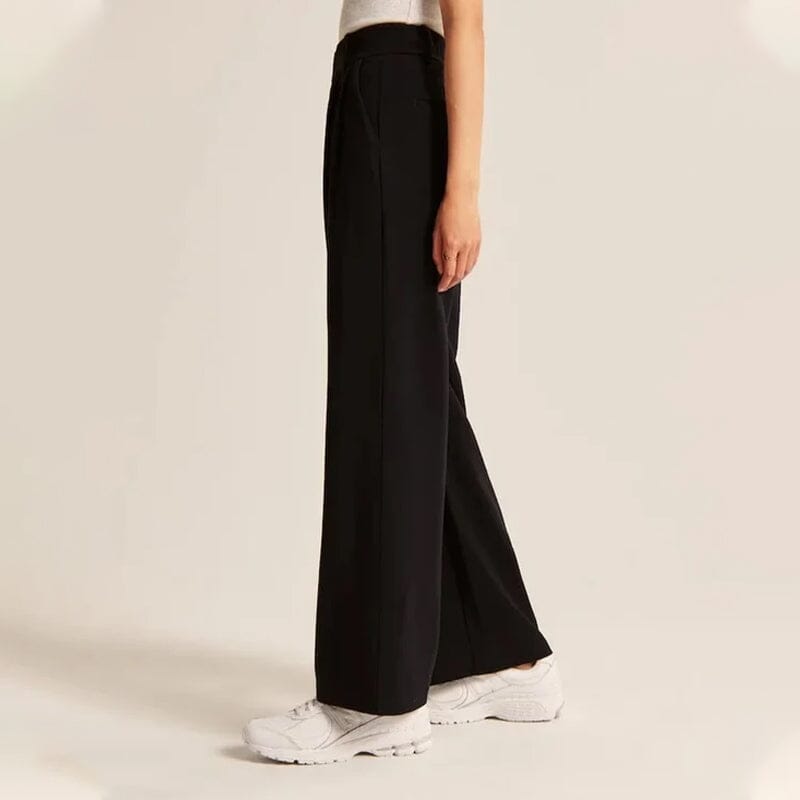 🎁HOT Sale 51% OFF 🌹Fashionable Commuter Drape Slimming High-Waisted Wide Leg Pants