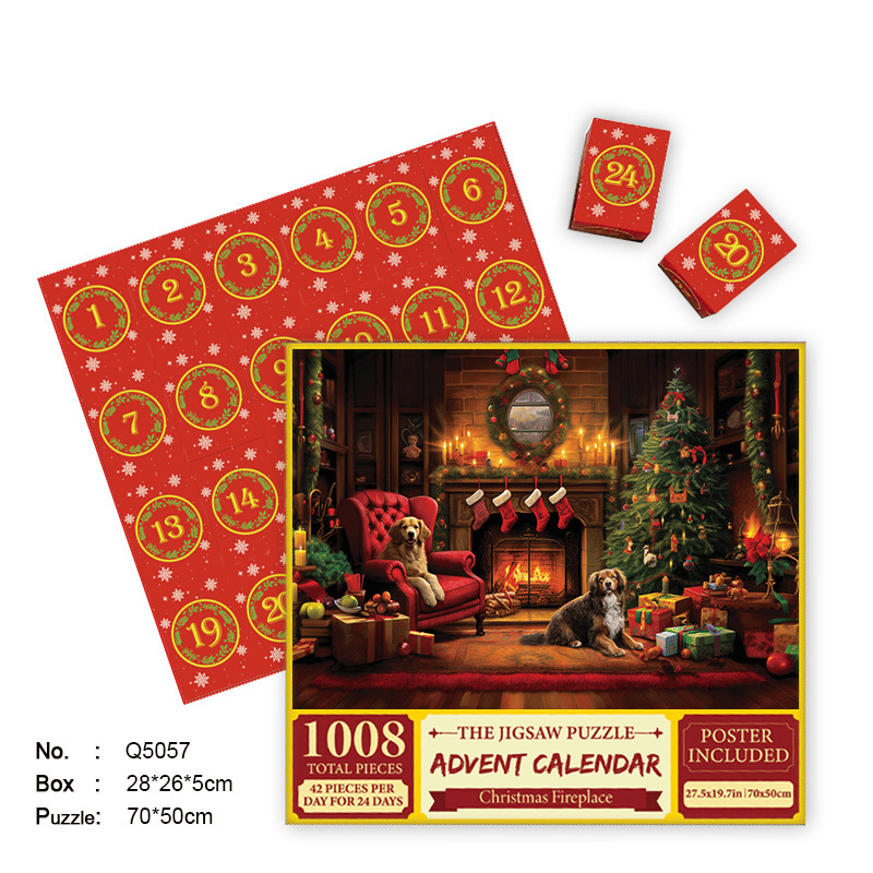 🎄 Early Christmas Pre-Sale - 56% Off🧩Christmas Advent Calendar Puzzle