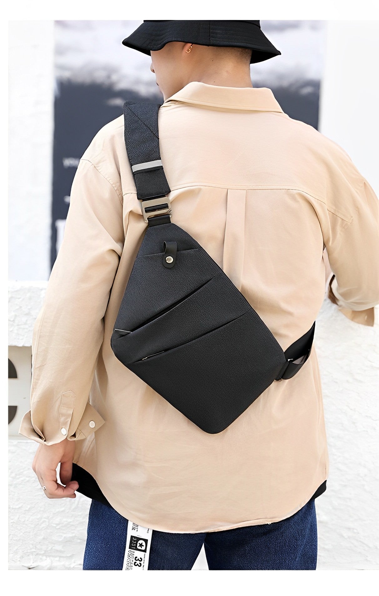 Fashionable Anti-Theft Mini Single-Shoulder Crossbody Travel Backpack