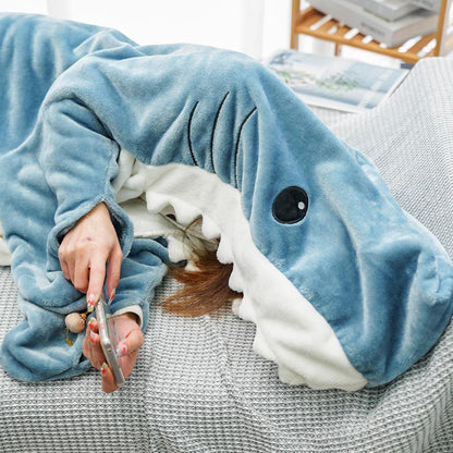 🎇best gift 50% OFF 🐬 Shark Blanket Flannel Loungewear