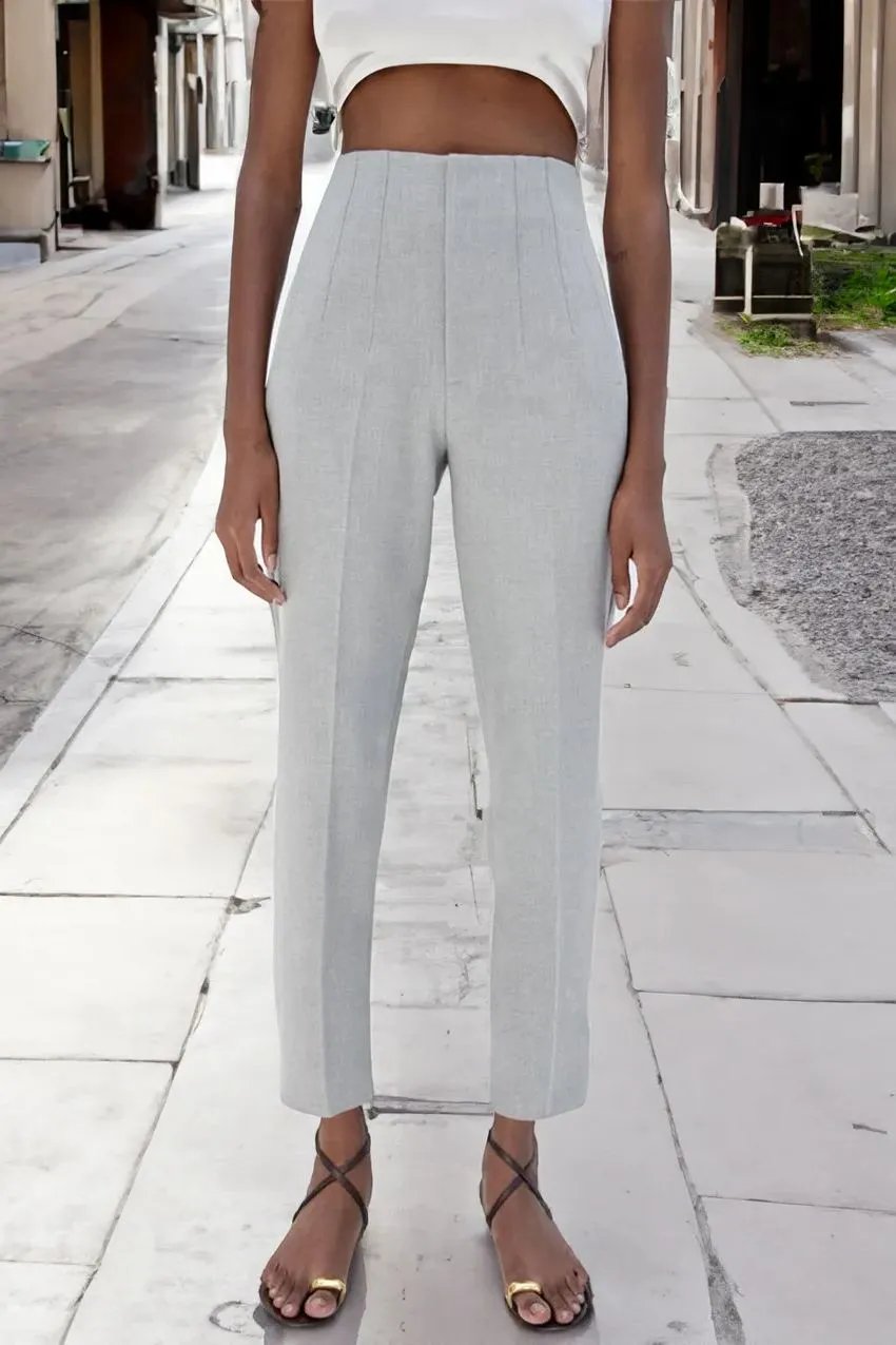 🔥Last Day 51% OFF🔥Tailored Pleat High Waist Pants