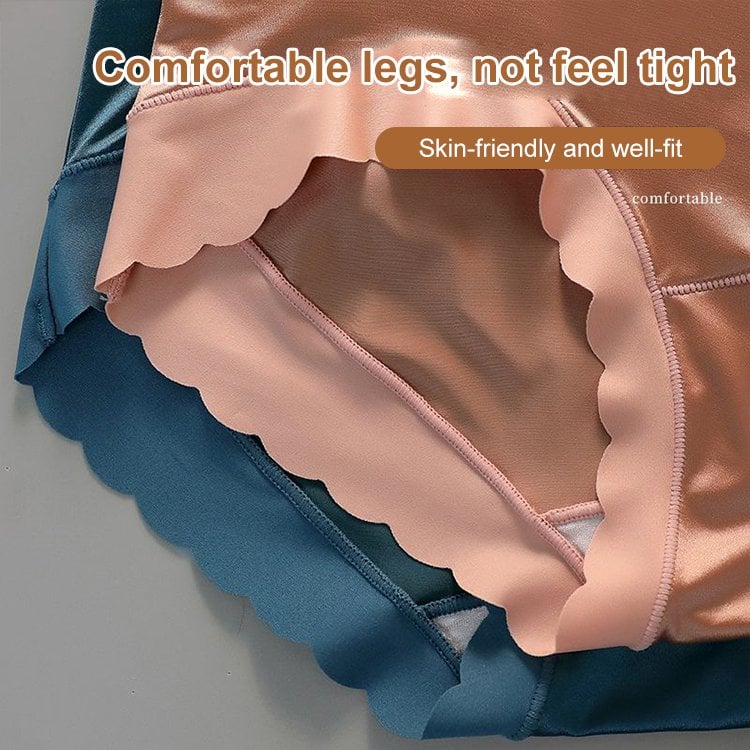 🎉Buy 1 get 2 free (3pcs) Satin Ice Silk Seamless Shaping Briefs