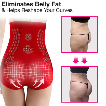 👑Negative ion high waist graphene unique fiber repair shapewear