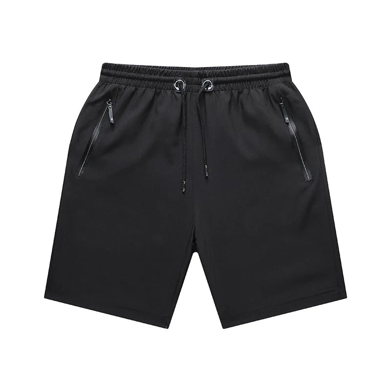 Stylish and Comfortable Plus Size Men's Ice Silk Stretch Shorts