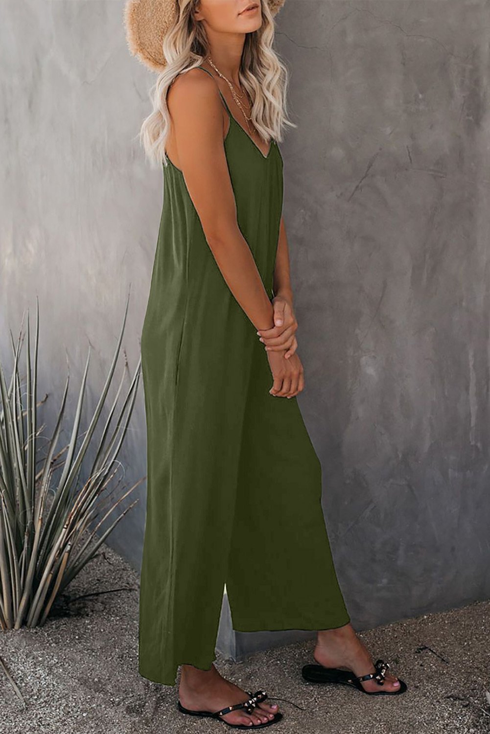 🔥Hot Sale 51% off 🔥Ultimate Flowy Jumpsuit with Pockets