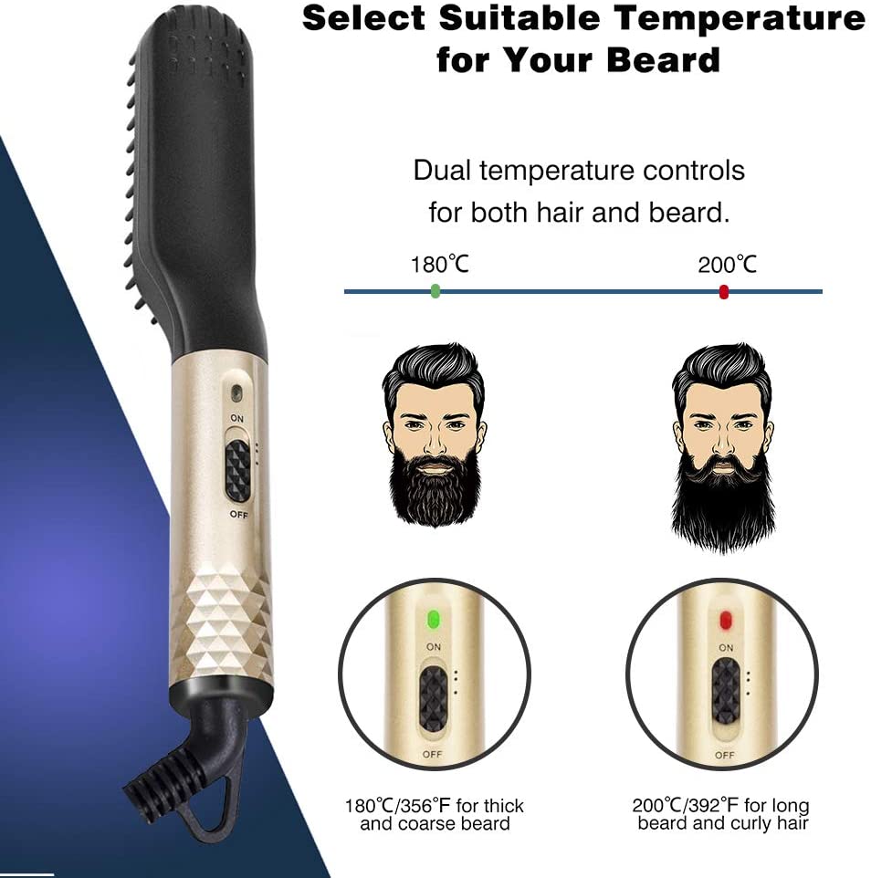 🔥Sale 49% OFF🎁PROFESSIONAL BEARD STRAIGHTENING COMB 2.0