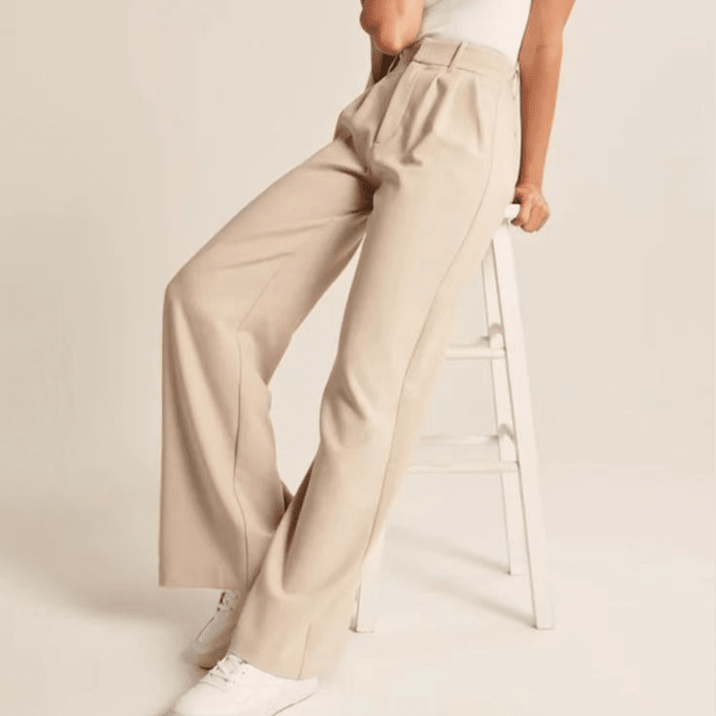 🎁HOT Sale 51% OFF 🌹Fashionable Commuter Drape Slimming High-Waisted Wide Leg Pants