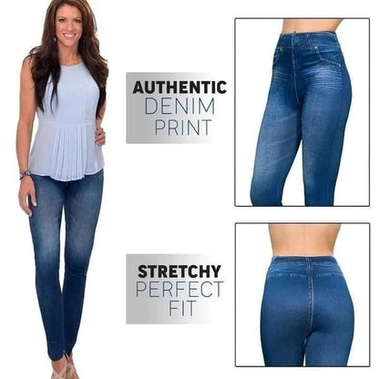 🔥LAST DAY 80% OFF🔥 Denim Leggings – Thermal Fleece Denim Jeggings