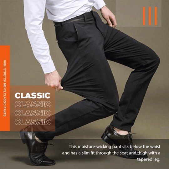 (Limited Time Promotion -55% OFF)Men's Classic Pants with Good Elasticity