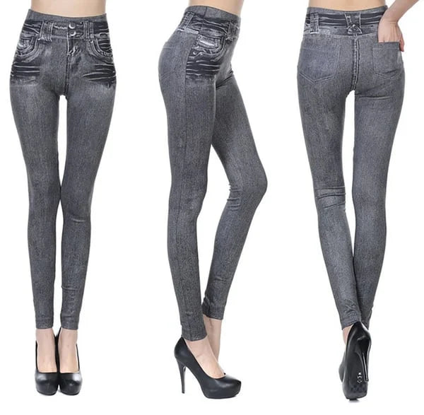 🔥LAST DAY 80% OFF🔥 Denim Leggings – Thermal Fleece Denim Jeggings