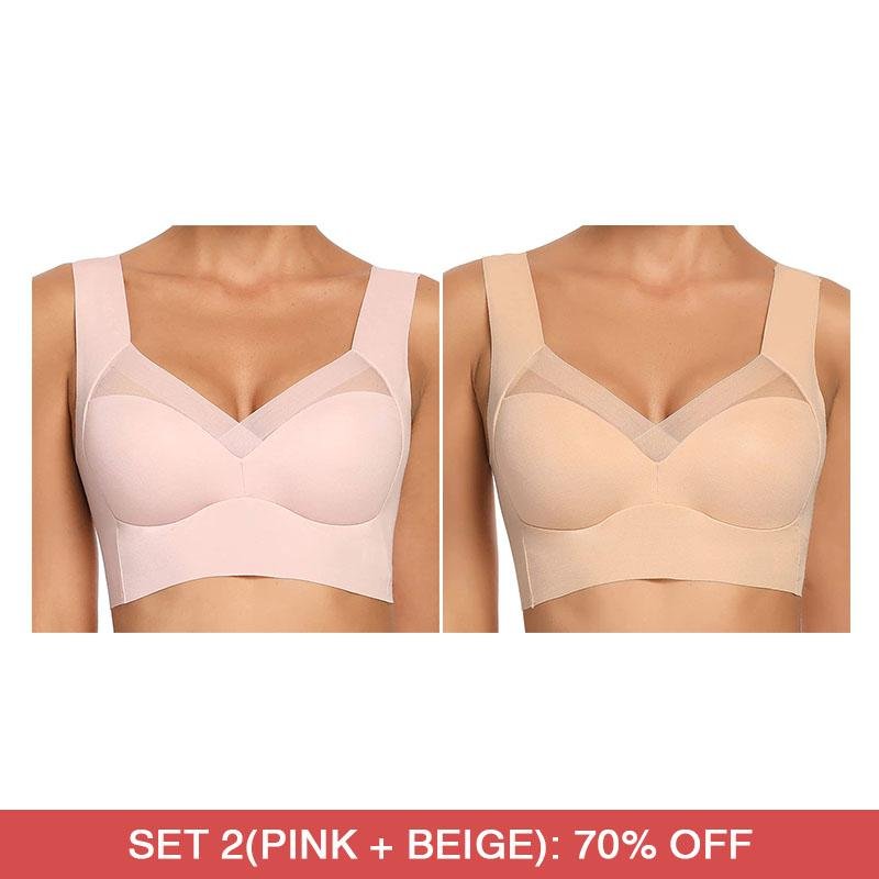 Sexy push-up wireless bra