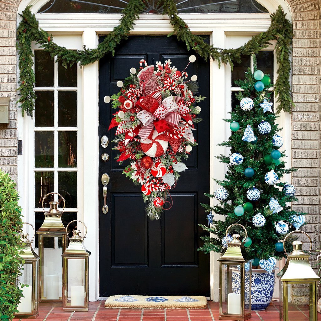 🎄🔥60% OFF - Early Christmas Sale 🍭Lollipop Christmas Wreath🍭