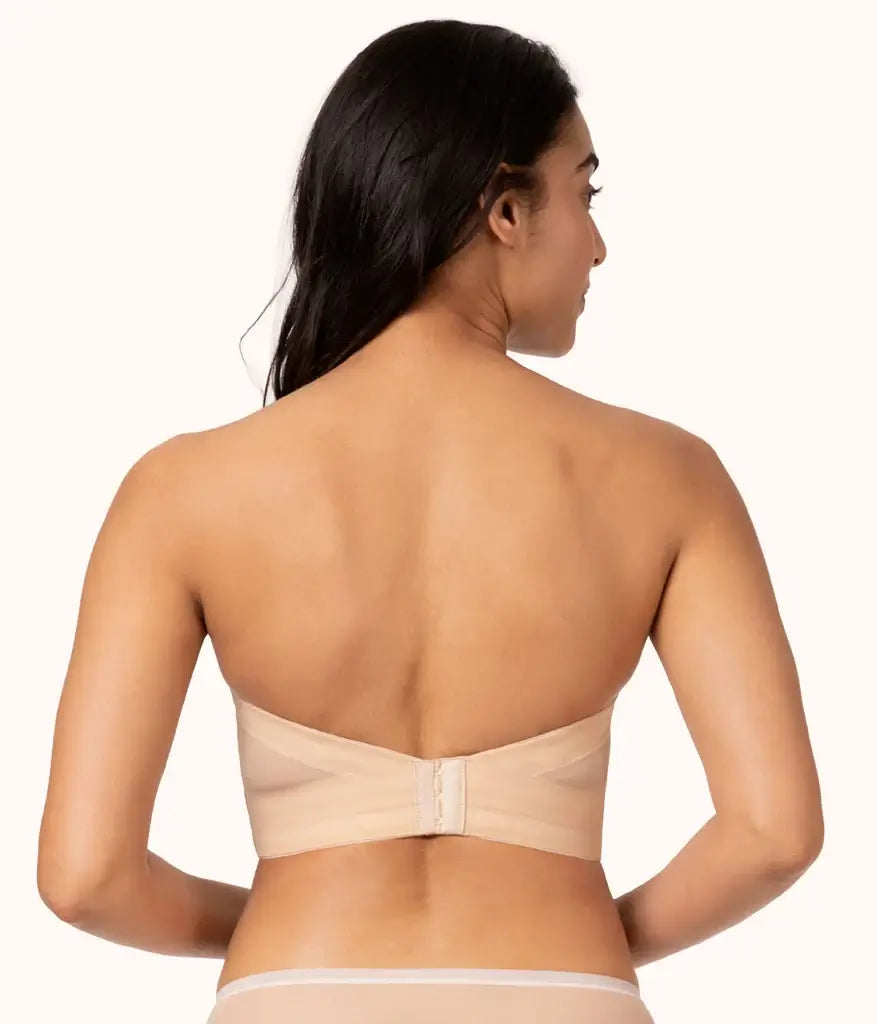 Peachy Charm | The Low Back Strapless Bra